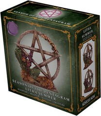 Nemesis Now Season of The Pentagram Figurine, Resin, Gold (Summer), 16.5cm