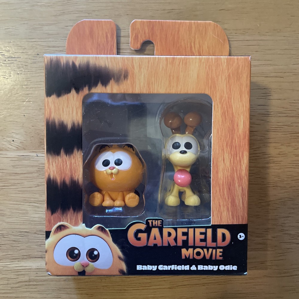 BRAND NEW The Garfield Movie Baby Garfield & Odie Figures