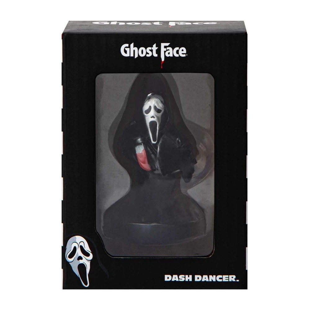 *FREE SHIP* 3″ GHOST FACE SCREAM Dash Dancer Figure Bobblehead Horror Icon