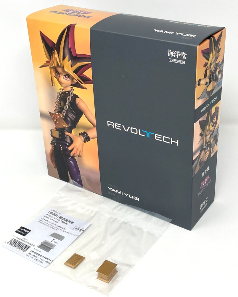 Kaiyodo Revoltech Yami Yugi -Yu-Gi-Oh! Duel Monsters- with Bonus Parts Japan New