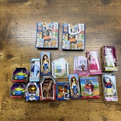 Disney Store Mini Brands Lot Zuru 5 Surprise Toy Story Gold Buzz Princess Stitch