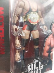 AEW Wardlow All Out PPV Limited Edition Figure #03 TNT Belt NEW Box Damage