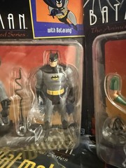 MEZCO 5 POINTS ANIMATED SERIES BATMAN WAVE 1 4 FIGURE LOT PLUS BATMOBILE