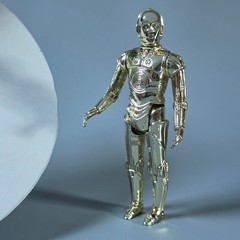 C-3PO Vintage Kenner Star Wars: IV A New Hope Figure Loose 1977 HK Bright Gold