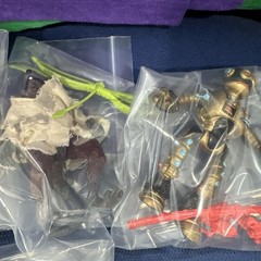 Vtg Teenage Mutant Ninja Turtles Figures TMNT Lot X8 80s 90s Almost Complete