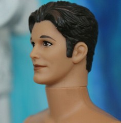 Nude Ken Doll Valentine Date Boyfriend Brunette Articulated DBox4 OOAK Mattel