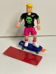 Vtg James Bond Jr Gordo Leiter Fig 1990 Skateboard Action Figure Complete TFTP04