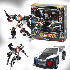 Hello Carbot The Braves Patrol Guys CODE GUY Transformer Robot Police Car 2025