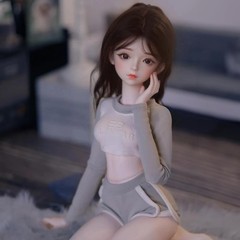 Female Seamless Action Figure All Silicone, Flexible Female Figure, Suitable for