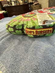 Bob’s Burgers Kuchi Kopi Plush Shaped Pillow 2024 Surreal Entertainment NWT RARE