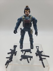 FIRESTORM RED CHEST Corps Commando Force COMPLETE Lanard 2003 ARMY BUILDER