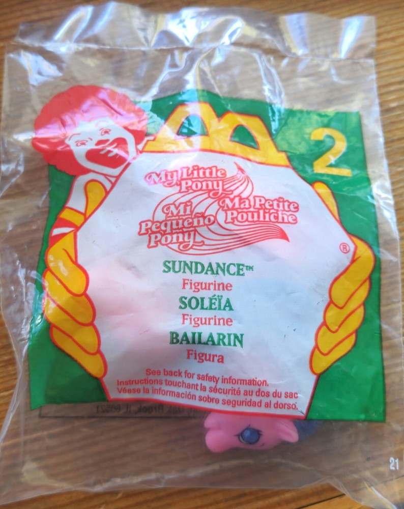 1997 My Little Pony Sundance McDonald’s Happy Meal Toy New Sealed