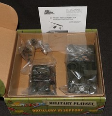 21st Century Ultimate Soldier Artillery In Support Military Playset