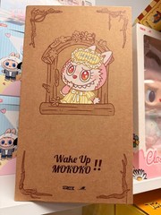 Popland Exclusive Woke Up Mokoko Labubu New Authentic Cute Gift US Seller Pink