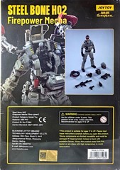 Joytoy 1/25 Dark Source Steel Bone Mecha (Gray-Green) H02 with pilot US Seller