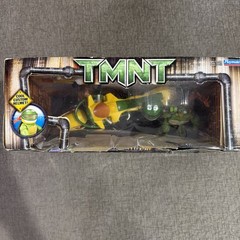 ☆2007 Tmnt Stunt Rider Michelangelo 100% Complete With Box Ninja Turtles Figure☆