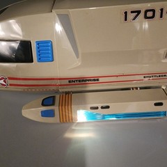 Star Trek The Next Generation Shuttlecraft Goddard Complete Playmates 1:15 Scale