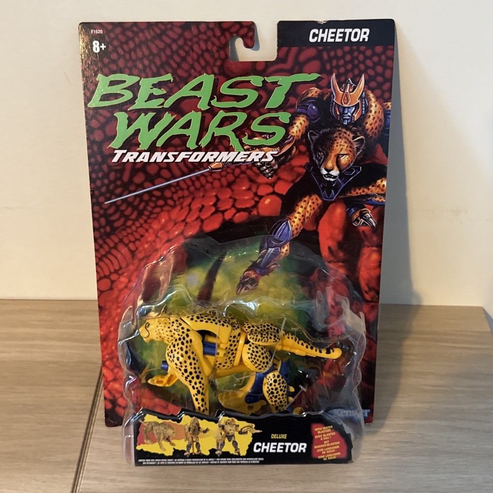 Transformers Beast Wars Cheetor Action Figure Kenner New Sealed