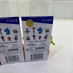 5x Monsters Inc Incredibles Disney Pixar Mini Vinyl Figures New Bday Party Lot!