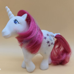 My Little Pony G1 Gusty & Moon dancer 1983 & 1984 MLP Pink Blue GUC Lot of 2