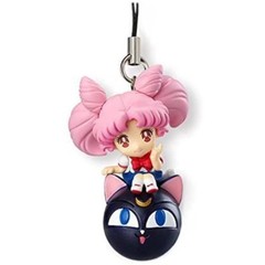 Sailor Moon Twinkle Dolly Series Chibi Moon Figural Keychain