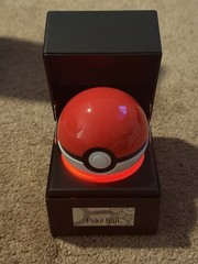 Pokemon Red Pokeball Wand Company Die-Cast Officially Licensed Replica