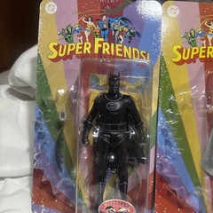 McFarlane Super Friends DC Batman Phantom Zone / Crystal Superman Red Platinums
