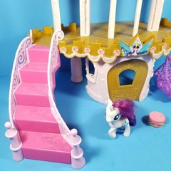 My Little Pony Friendship Magic Pony Princess Wedding Castle Playset Incomplete