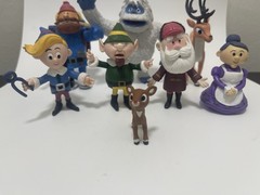2003 Playing Mantis Rudolph Red Nose Reindeer Forever Fun Set Of 12 Yukon Hermes