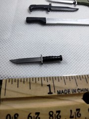 Over Sized Combat Knife 1:12 Scale Weapon Action Figure Accessory Force