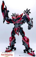 New BOX Unique Toys UT R-09 Red Destroyer AUTOBOT TRANSFORMER MOVIE ALLOY 9″ USA