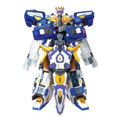 Metal Cardbot S BLUECOP TRINITY Figure Police Car Armor Bus 3in1 Combiner Robot