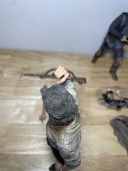 Lot Of 3 Walking Dead McFarlane Toys 9-10in Action Figures Rick Daryl & Micronne