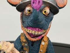 VRHTF RARE COOL ED “BIG DADDY” ROTH RAT FINK STYLE BIMBO THE ELEPHANT IN CAR “