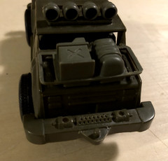Unbranded Military Jeep Toy Looks Like GI Joe Vamp Cheetah NOT GI Joe Size/Scale
