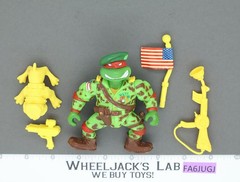 Raph the Green Teen Beret 100% Complete TMNT Teenage Mutant Ninja Turtles 1991
