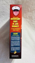 Sideshow Gunnery Sgt. R Lee Ermey 12” Dress Blues Action Figure -2006