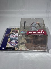 Pat Burrell McFarlane MLB Series 5 Philadelphia Phillies Grey Uniform New