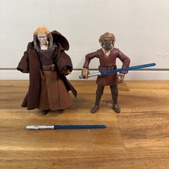 Star Wars The Legacy Collection SL13 Plo Koon & SL11 Saesee Tiin Ships Fast!
