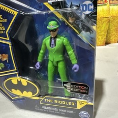 2020 Spin Master – DC Batman – THE RIDDLER 4in Figure (1st Edition)