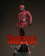 Hot Toys Marvel Disney+ Daredevil Born Again Daredevil TMS154 1/6 Sideshow Cox