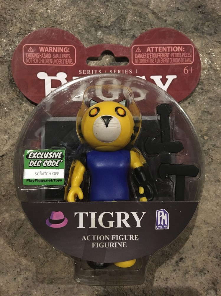 Piggy Series 1 TIGRY Action Figure Exclusive DLC Code Scratch Off NEW