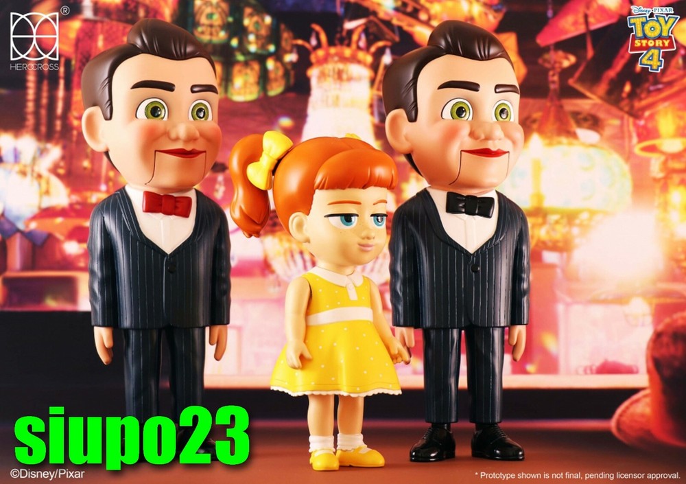 Herocross ~ HVS #028 Toy Story Gabby Gabby & Benson Red & Black Bow Tie 3pcs