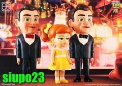 Herocross ~ HVS #028 Toy Story Gabby Gabby & Benson Red & Black Bow Tie 3pcs