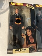 Pulp Fiction Talking Figures Lot Vincent Vega Jules Winnfield Jimmie Dimmick