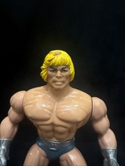 1987 Mattel Masters of the Universe MOTU Laser Light He-Man Not Complete ITALY