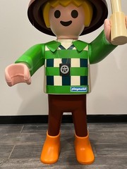 Playmobil Police Officer Life-Size Store Display Advertising Figure Traffic Stop
