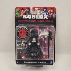 Roblox Star Sorority Trexa The Dark Princess Figure 3″ w/ Virtual Item Code 2021