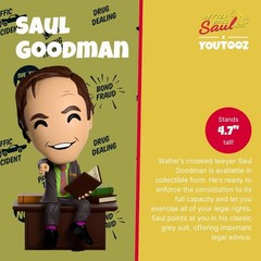 Saul Goodman Vinyl Figure 4.5″ Breaking Bad Toy