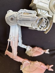 Star Wars AT-ST Imperial Scout Vehicle & Driver Figure Kenner POTF VTG 1995 Toy